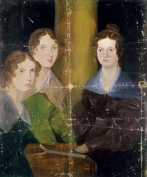 Portrait of the Bronte Sisters, c.1834